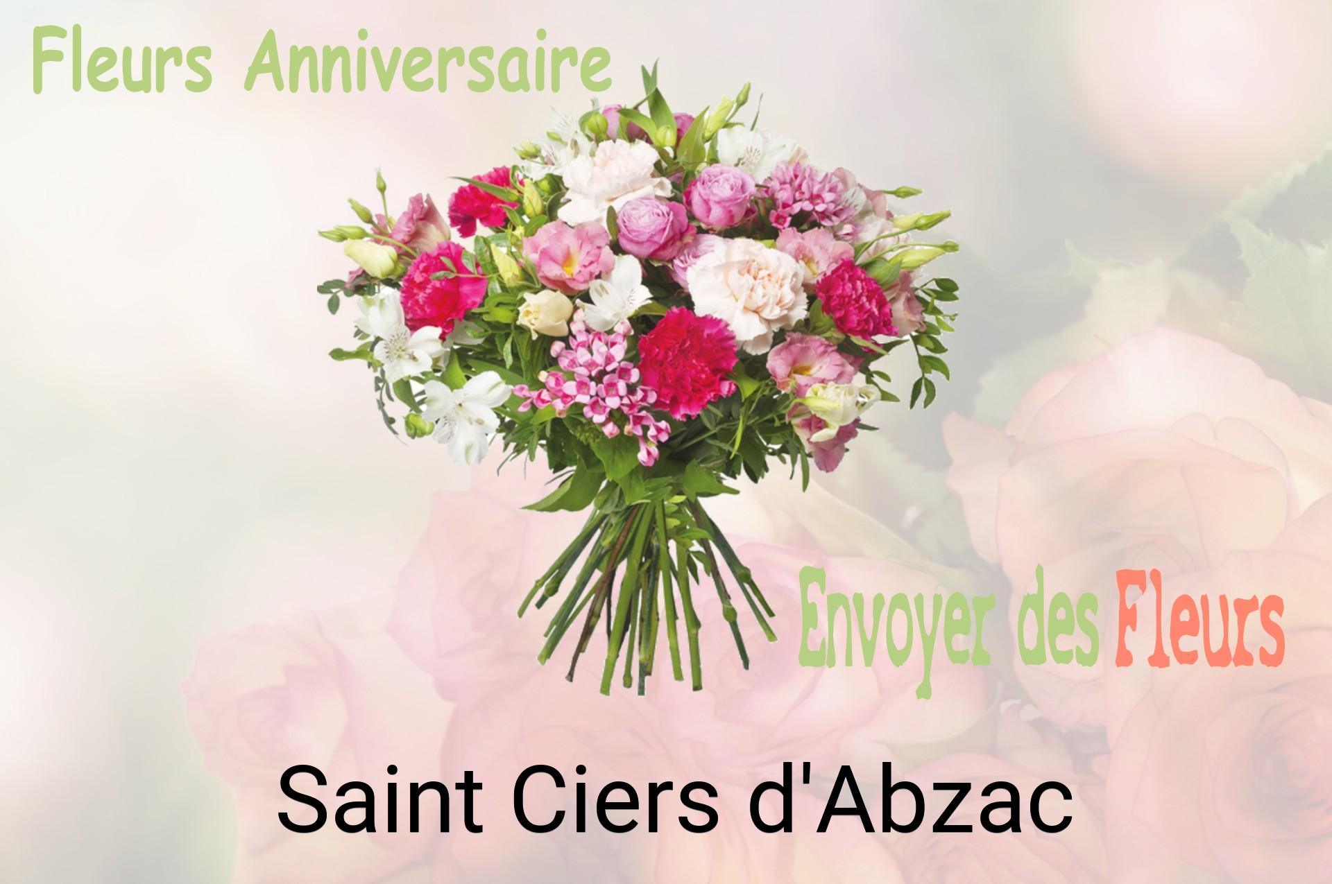 Bouquet de fleurs d’anniversaire livré à Saint-Ciers-d'Abzac