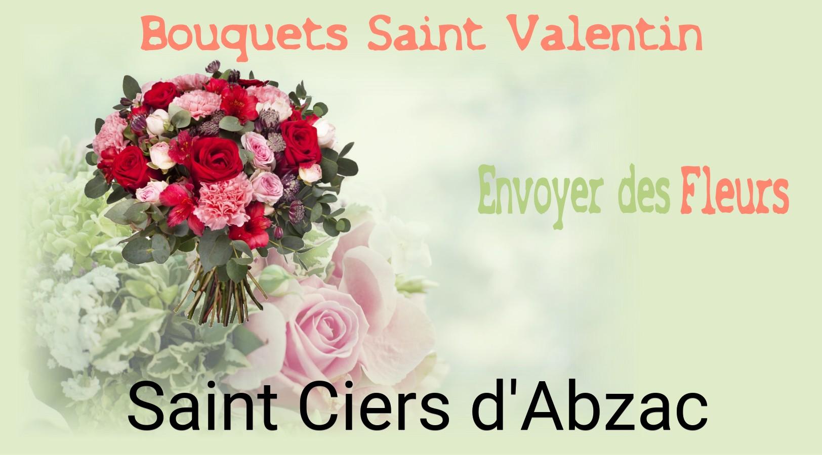 Roses de Saint-Valentin livrées à Saint-Ciers-d'Abzac